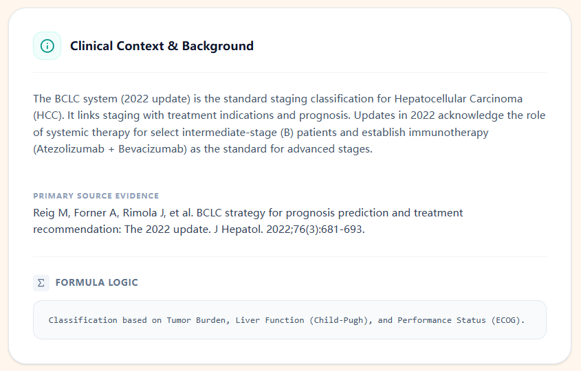 Clinical Background Panel