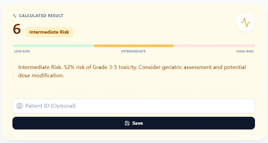 Sample result page
