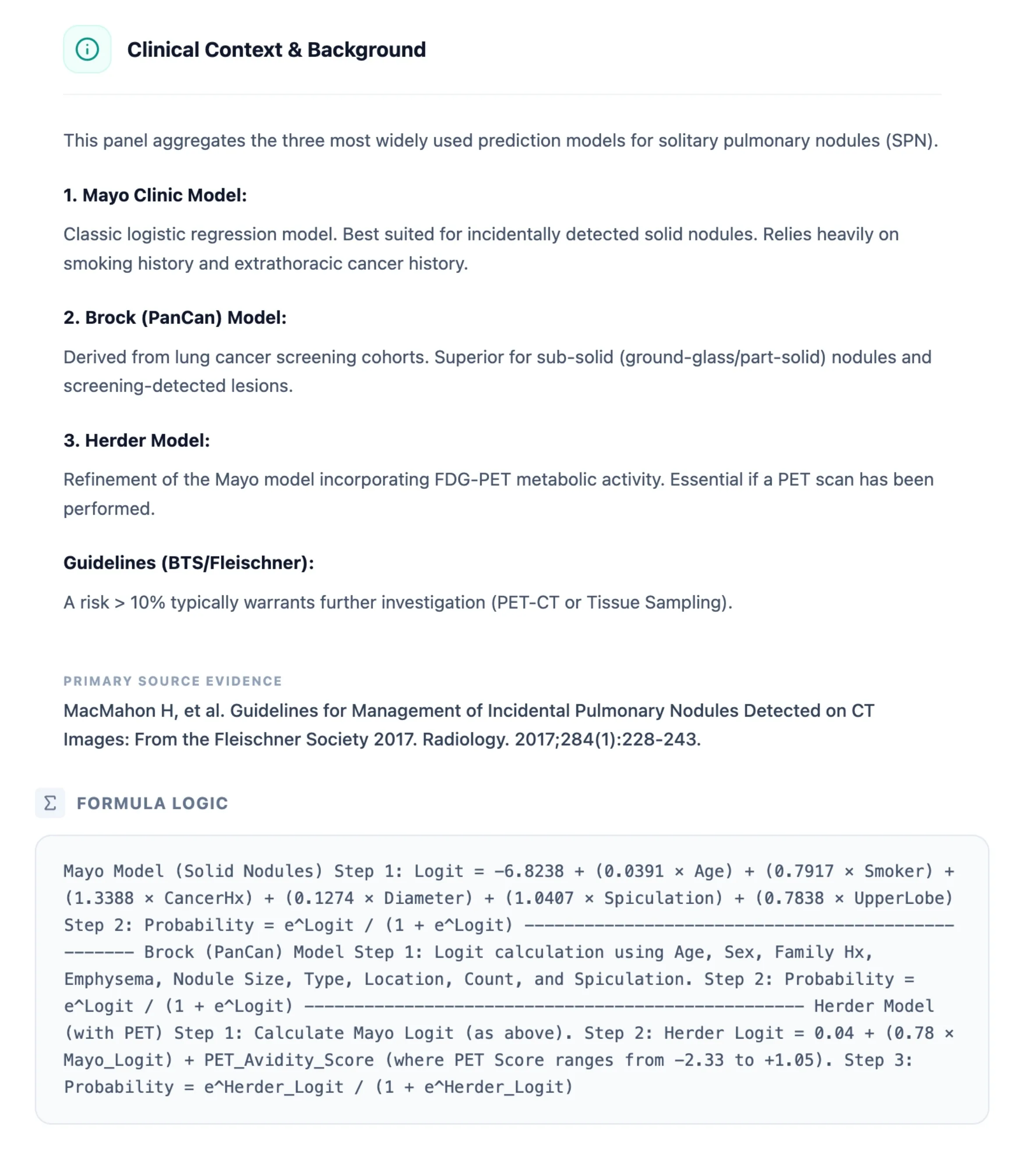 Clinical Context