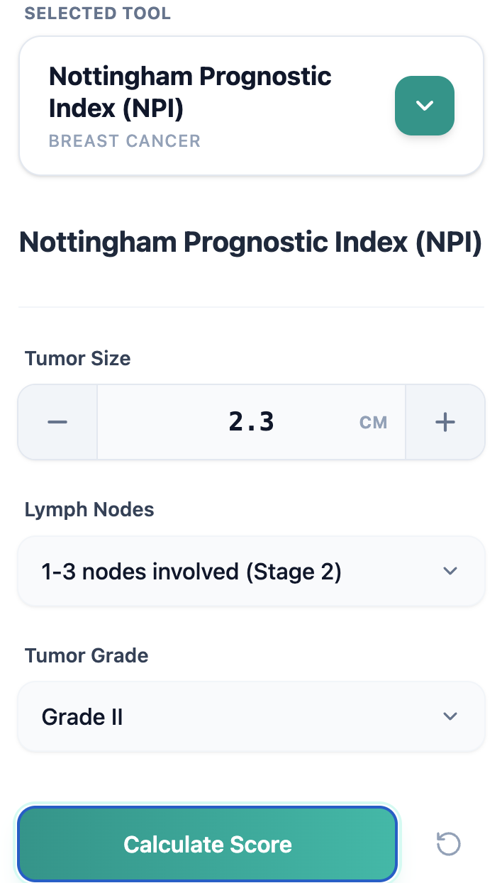OncoToolkit NPI Input Interface