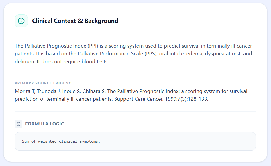 OncoToolkit PPI Clinical Background