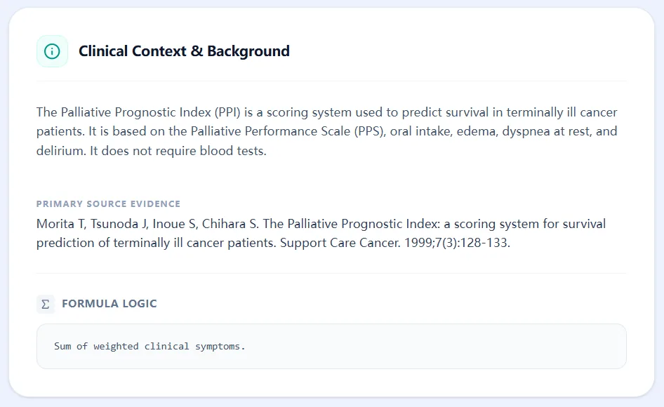 OncoToolkit PPI Clinical Background