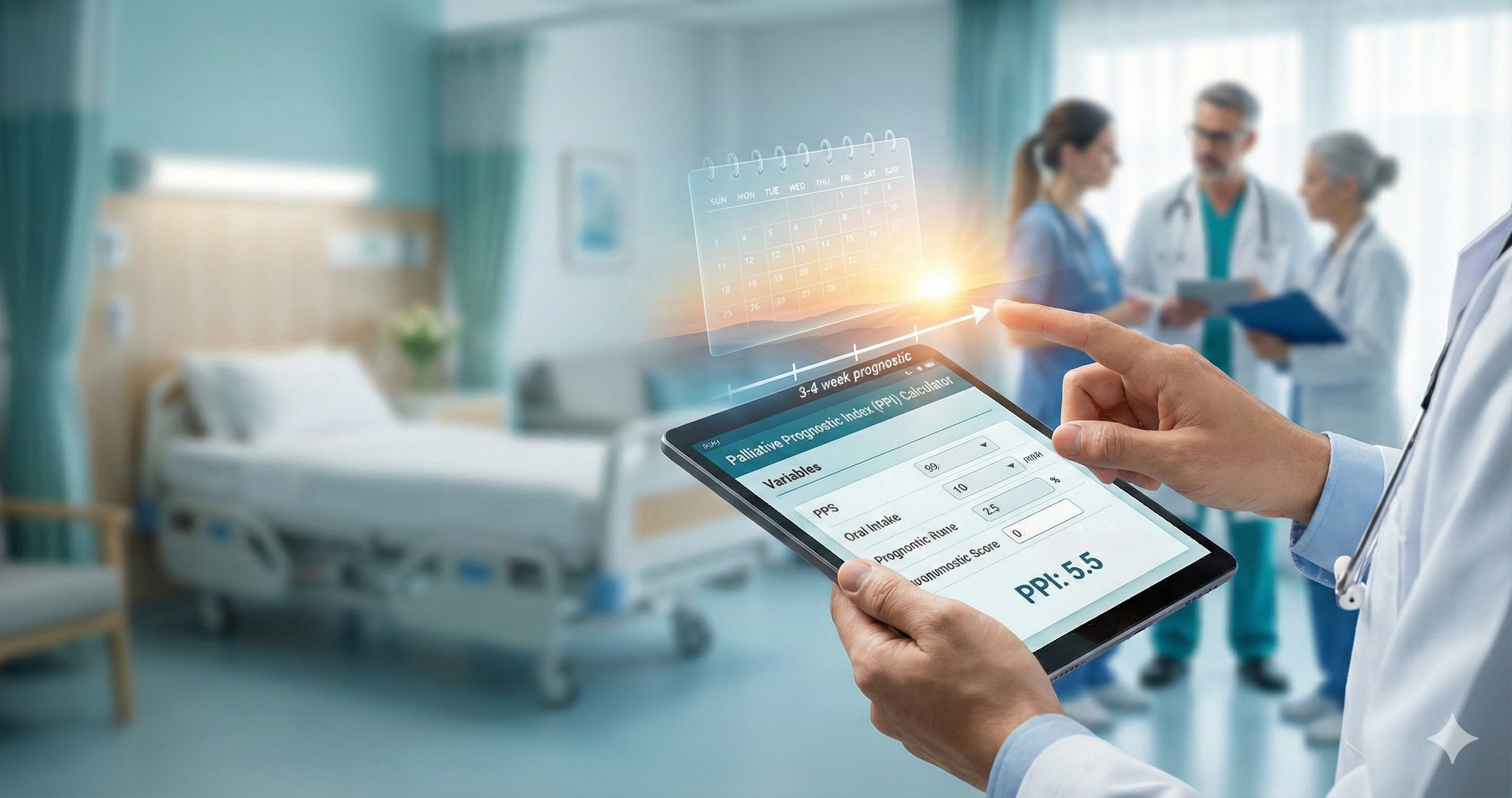 Palliative Prognostic Index Calculator Dashboard