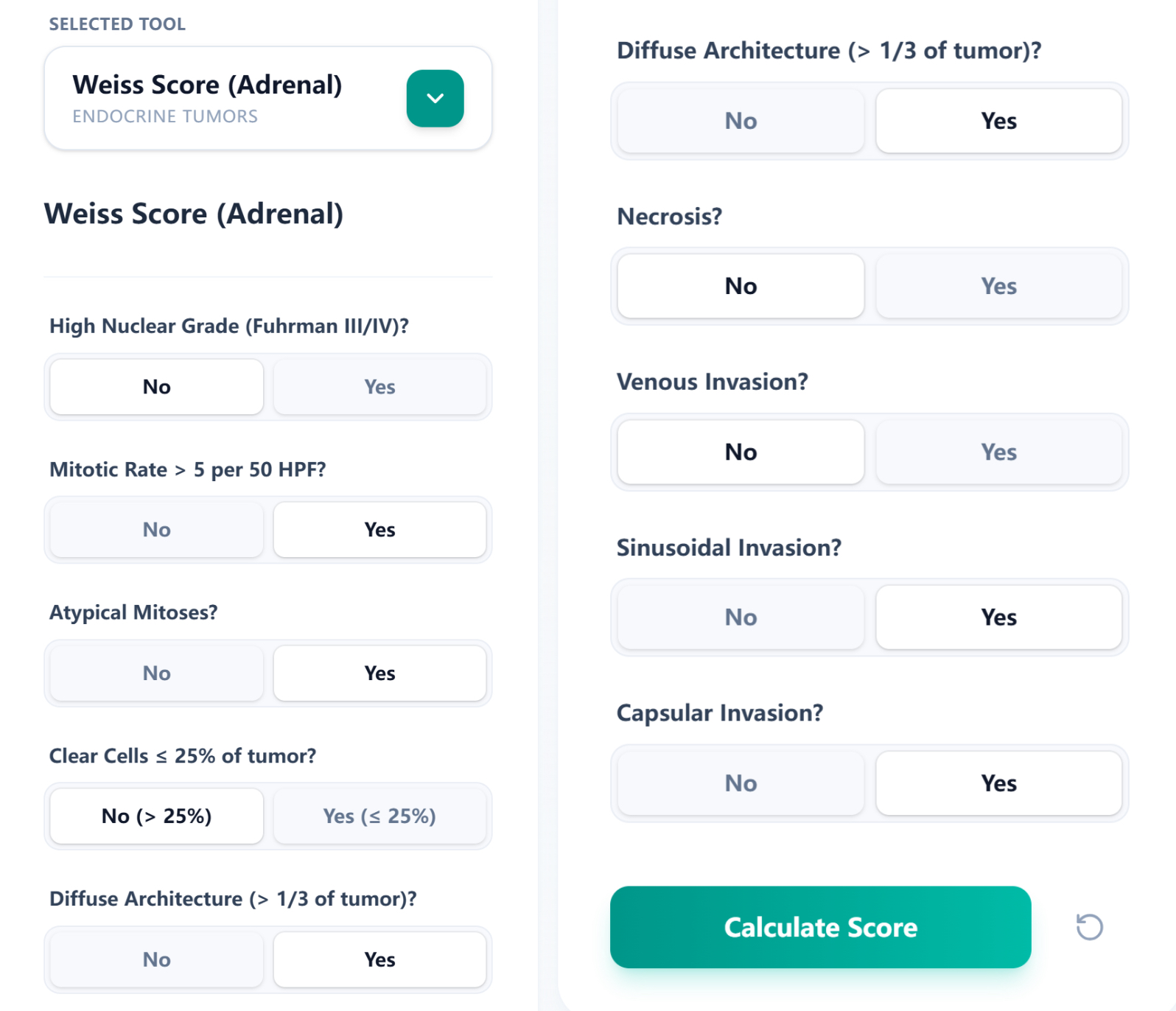 Calculator Interface