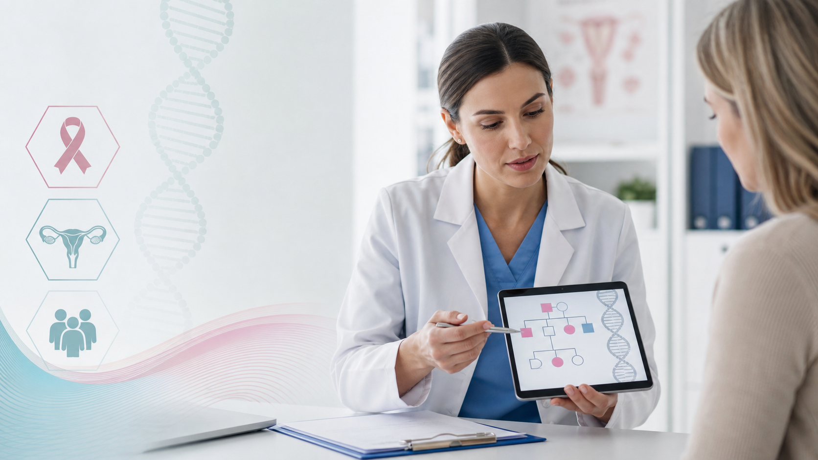 CanRisk BOADICEA breast and ovarian cancer risk consultation with pedigree and genetics review