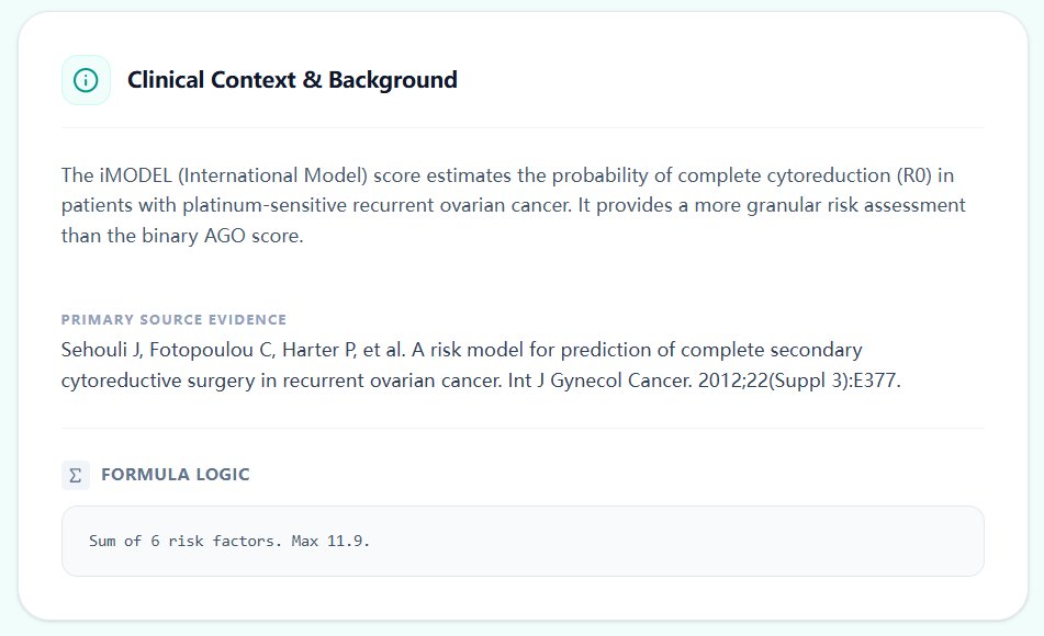 Background and formula logic